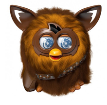 Hasbro's latest Furby creation,  with a Star Wars twist: Furbacca