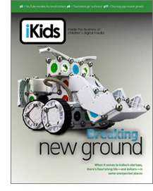 Summer 2014 cover of iKids Magazine for the story Breaking New Ground.