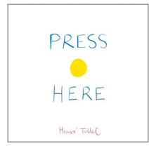 Image of the Press Here children's book by HervÃ© Tullet