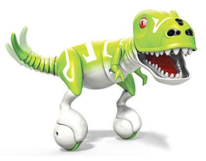 The Spin Master Dino robotic toy was among the top viewed toy videos in December,  2014.