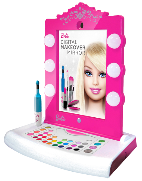 Larger image of Barbie's Makeup Mirror by Mattel.